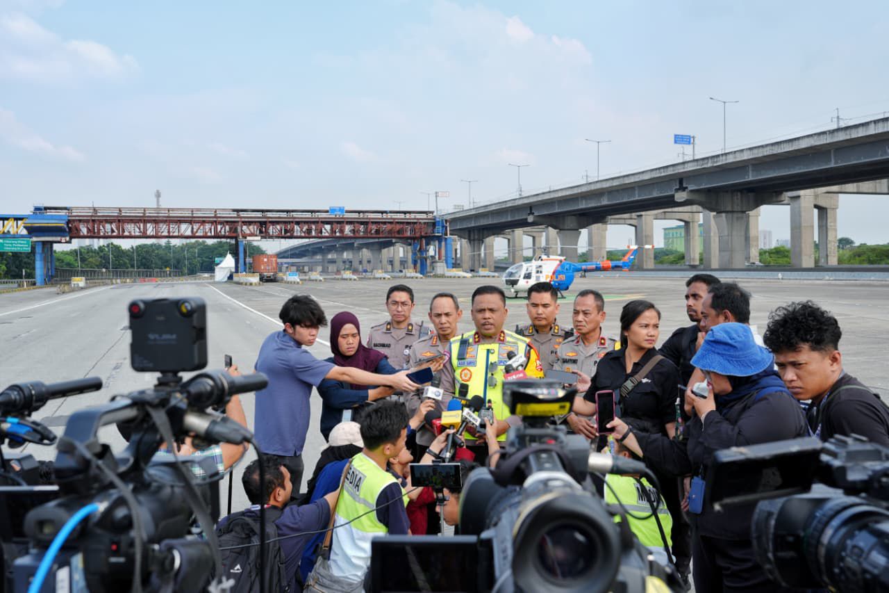 Korlantas Polri Resmi Akhiri One Way Nasional Arus Mudik Lebaran, Fokus Pengamanan Idulfitri