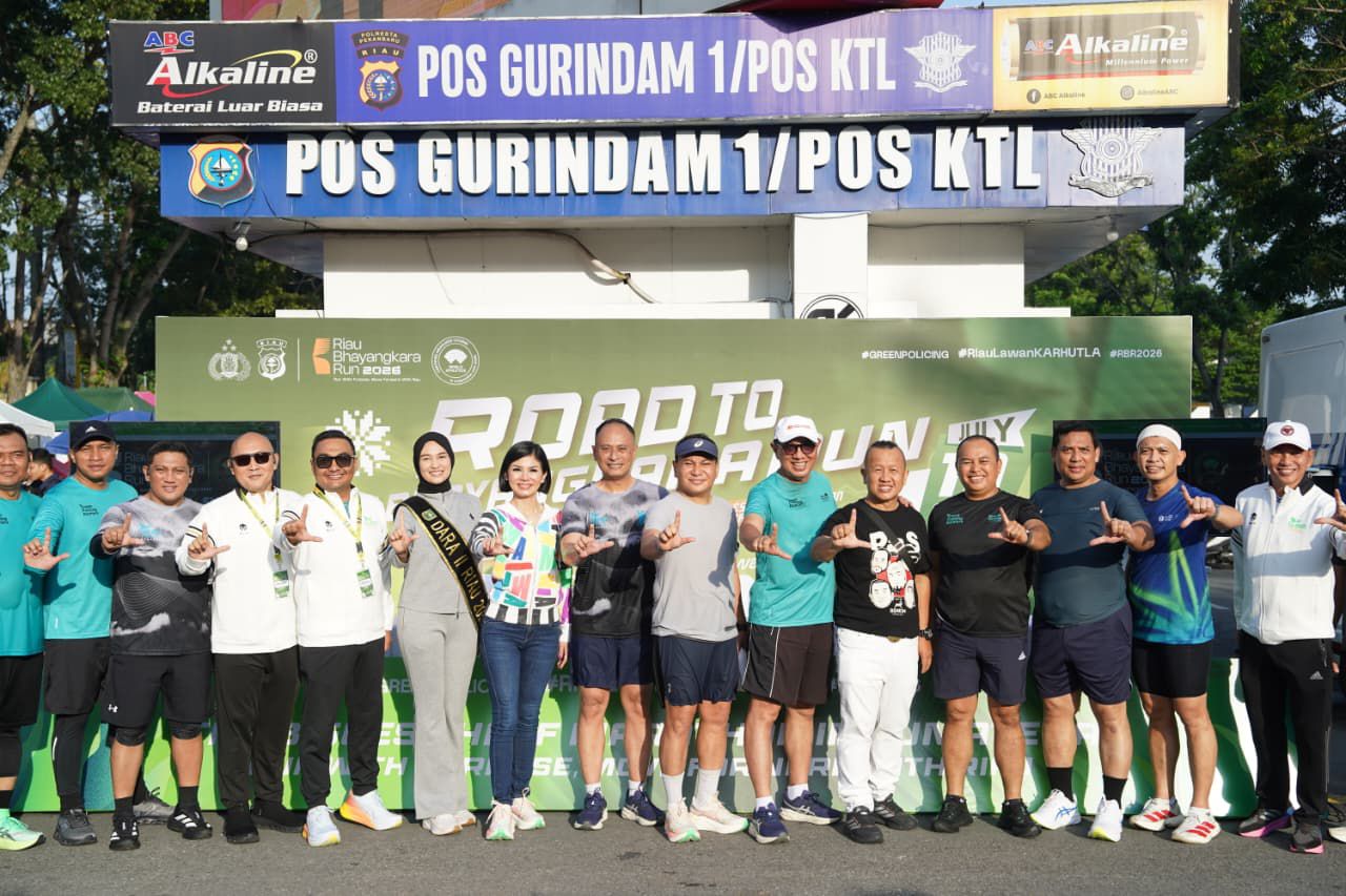 Riau Bhayangkara Run 2026 Kembali Digelar 19 Juli, Event Lari Terbesar di Sumatera Angkat Isu Karhutla dan Lingkungan