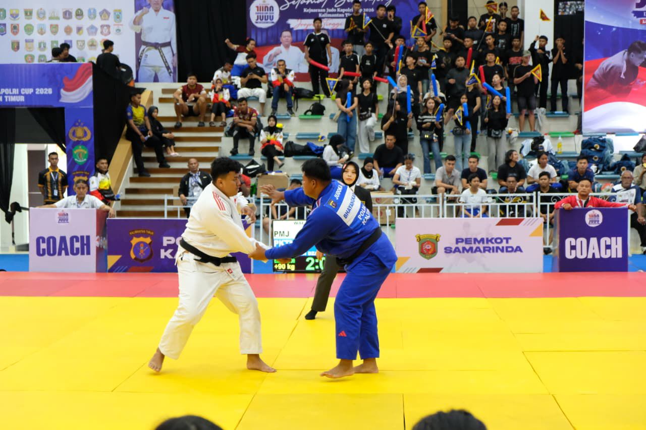 Kejuaraan Judo Kapolri Cup 2026 Resmi Bergulir di GOR Segiri Samarinda