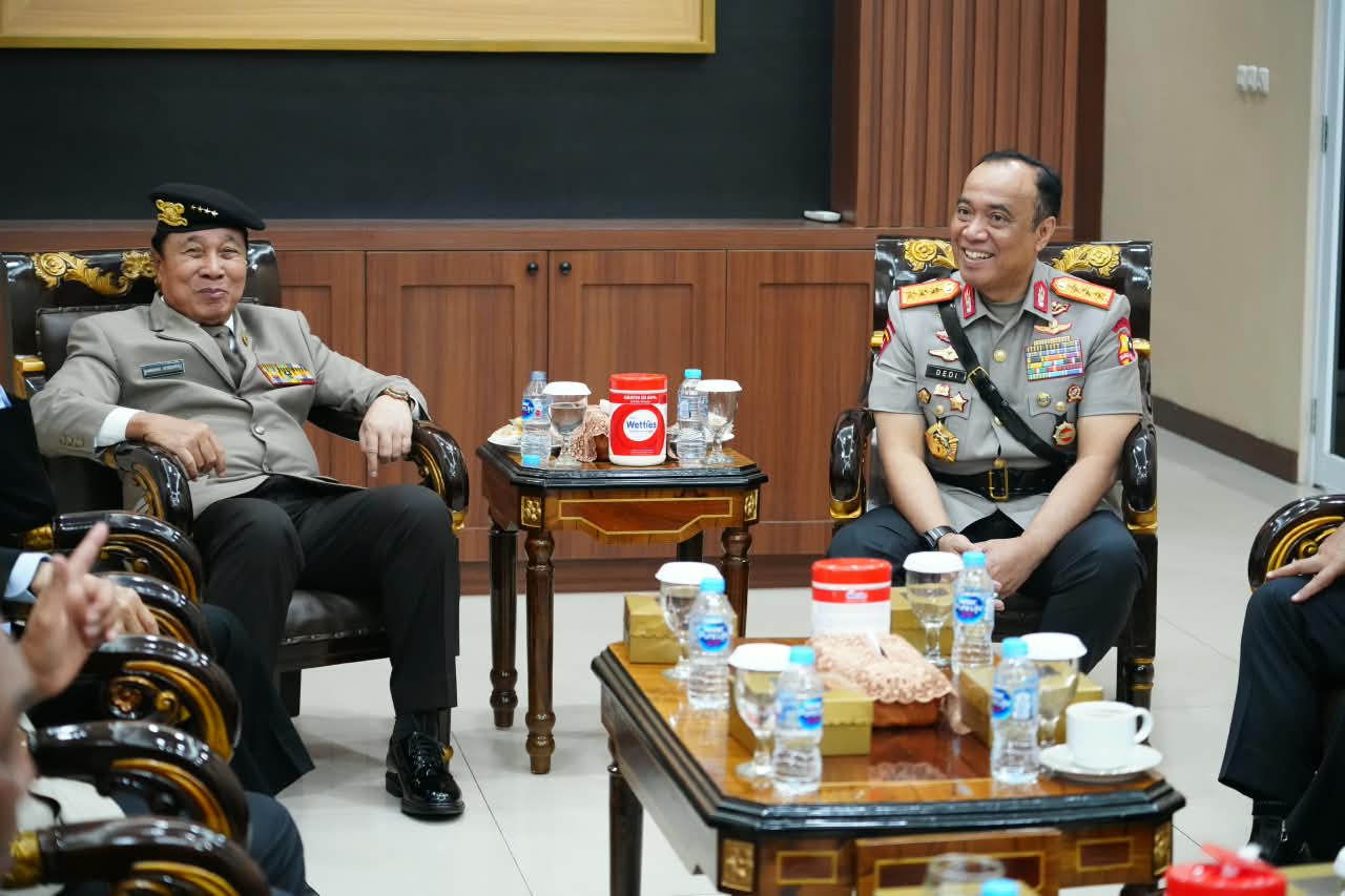 Momen Istimewa Hari Juang Polri, Para Mantan Kapolri dan Wakapolri Berkumpul di Mabes Polri
